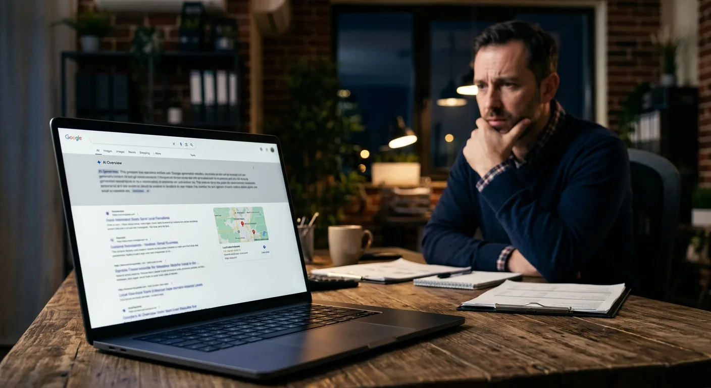 Lokale SEO-Strategie gegen AI Overviews: Knowledge Graph, Google Business Profile und Automatisierung